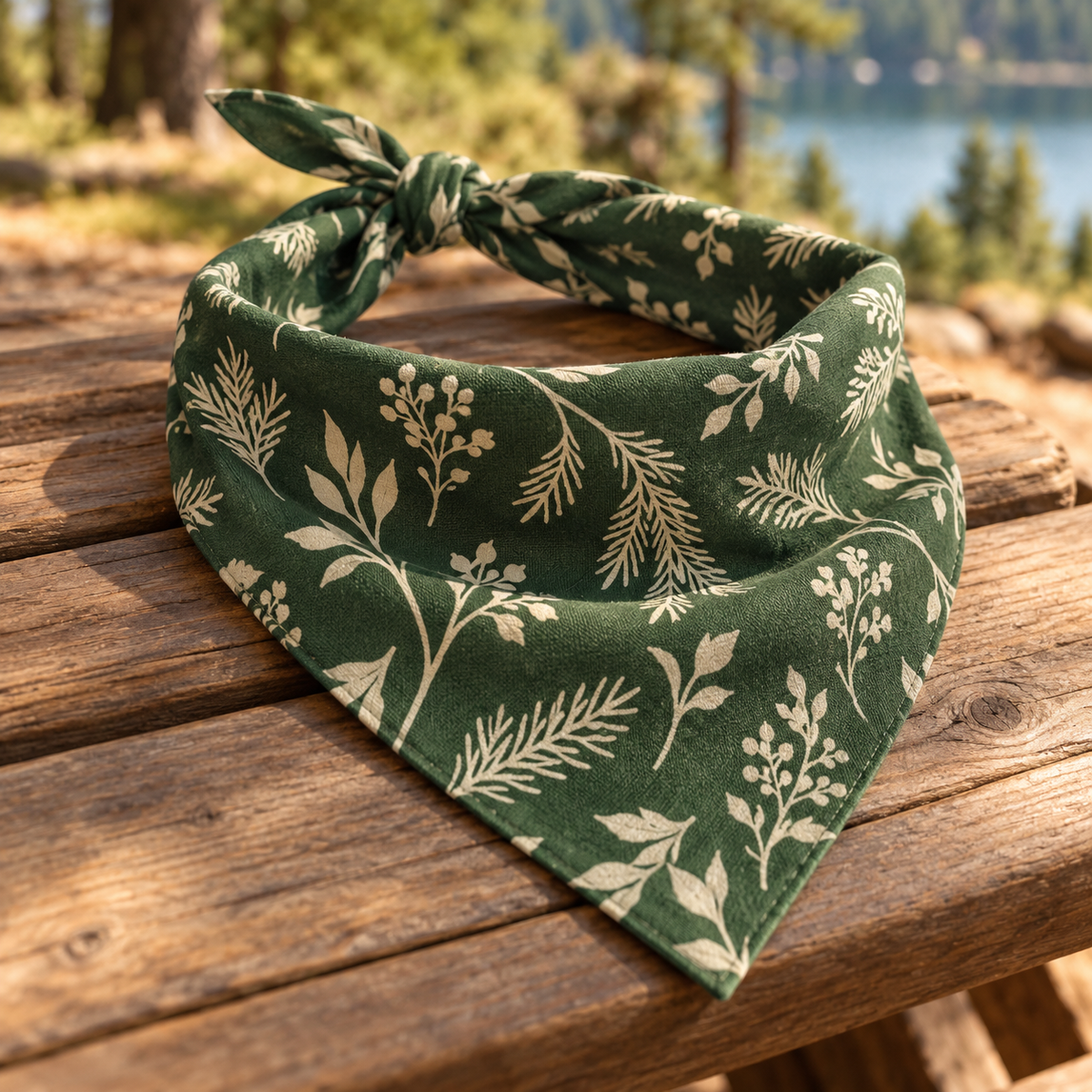 Fynelto bandana — AI-generated illustrative product image