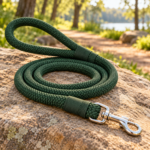 Fynelto leash — AI-generated illustrative product image