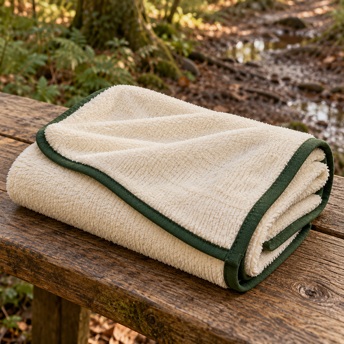 Fynelto towel — AI-generated illustrative product image