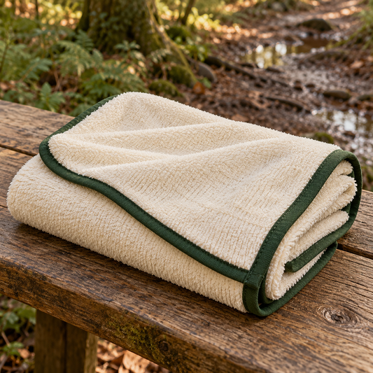 Fynelto towel — AI-generated illustrative product image